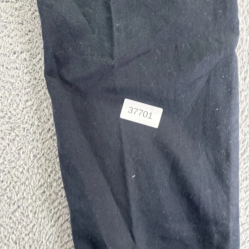Banana Republic Pant Men 38x32 Black Cotton Chino Straight Office Preppy Stretch
